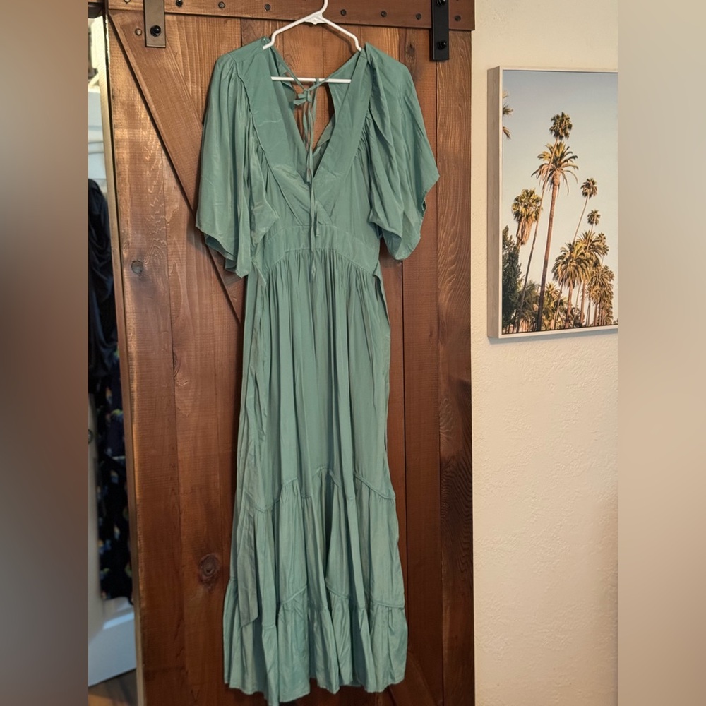 Vici Collection Teal Maxi